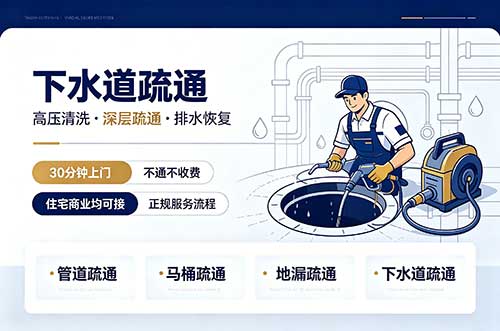 荷泽下水道疏通
