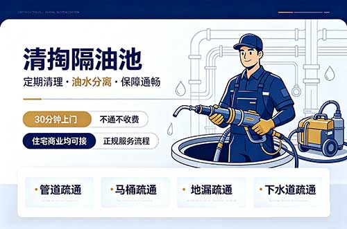 荷泽清掏隔油池